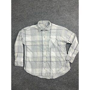 Gentle Fawn Gray Plaid Button Down Shirt
